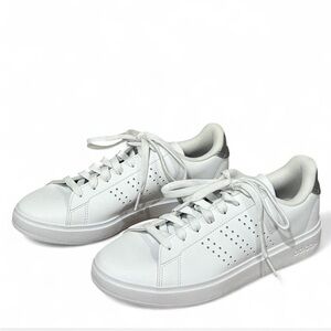 Adidas Women's White and Gray Sneakers